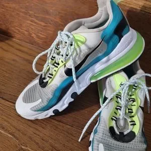 Nike | Shoes | Nike Air Max 27 React Se Mens Size 0 Aqua  display picture 1